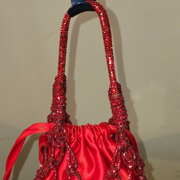 Judith Leiber sparkle net pouch - Picture 8 of 9